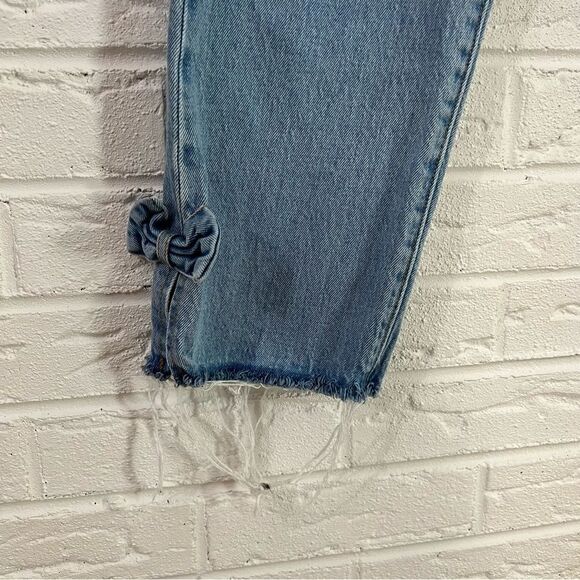 Levi’s Wedgie Sweet Nothings Bow Jeans Size 28 - Picture 5 of 8